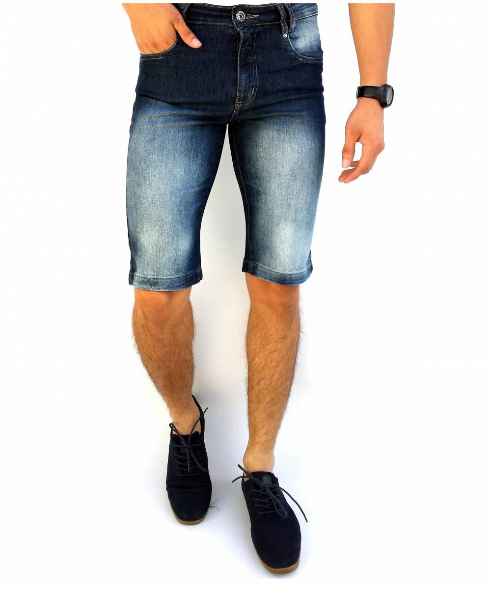 Bermuda Jeans Masculina 