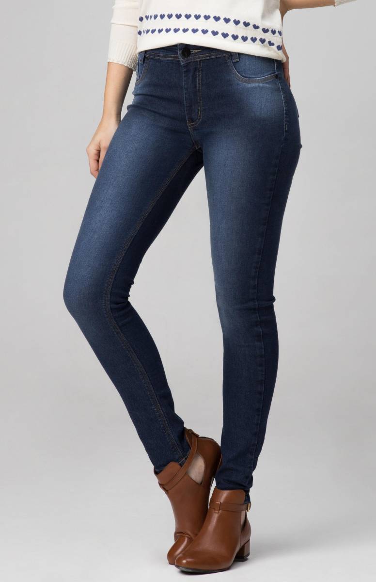 calça jeans cintura altissima