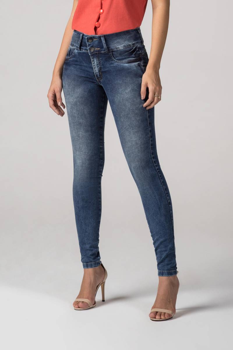 Calça Jeans Feminina Levanta Bumbum - Oxiblue Jeans