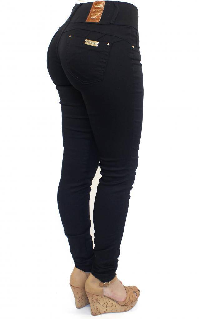 calças pretas femininas jeans