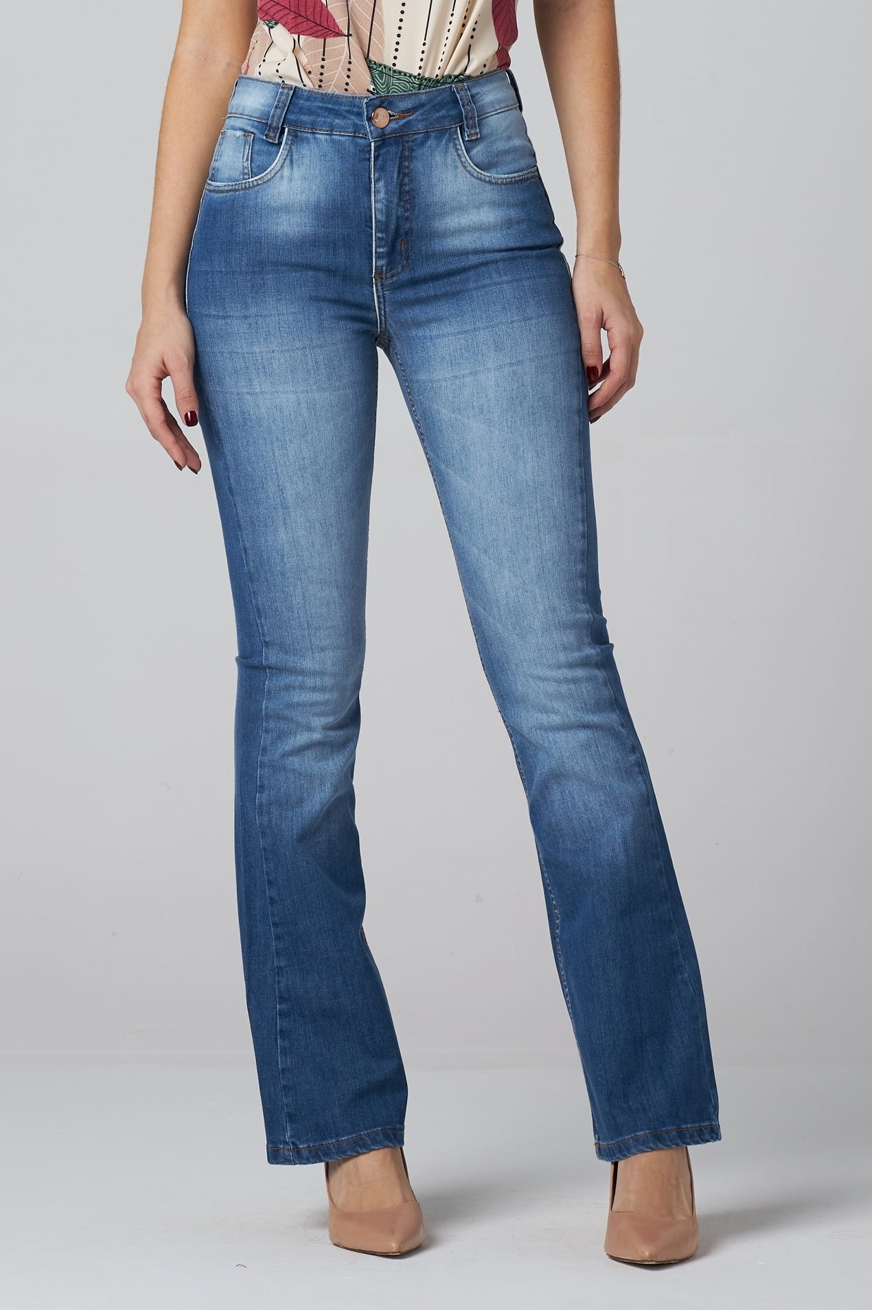 Calça Jeans Flare Levanta Bumbum F2818