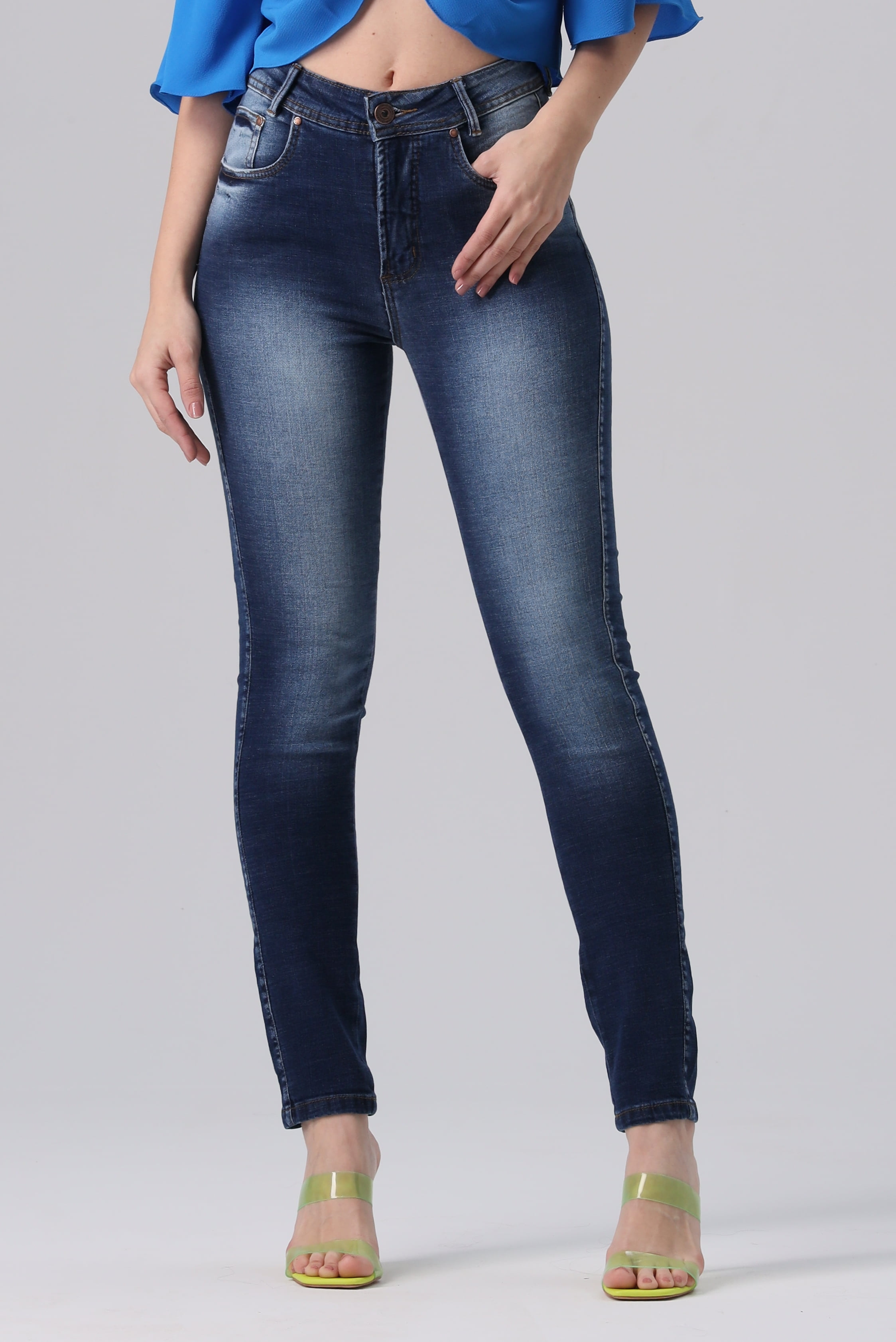 Calça Jeans Skinny Levanta Bumbum F2022094
