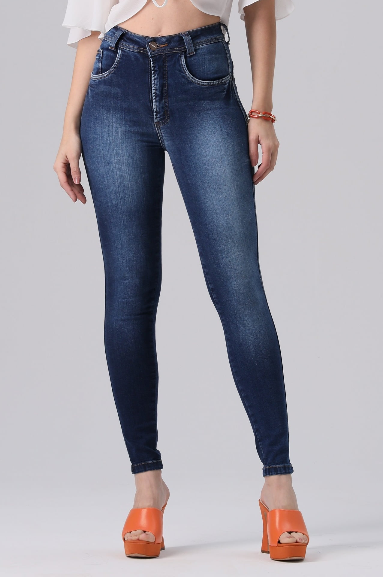 Calça Jeans Skinny Levanta Bumbum F2022128