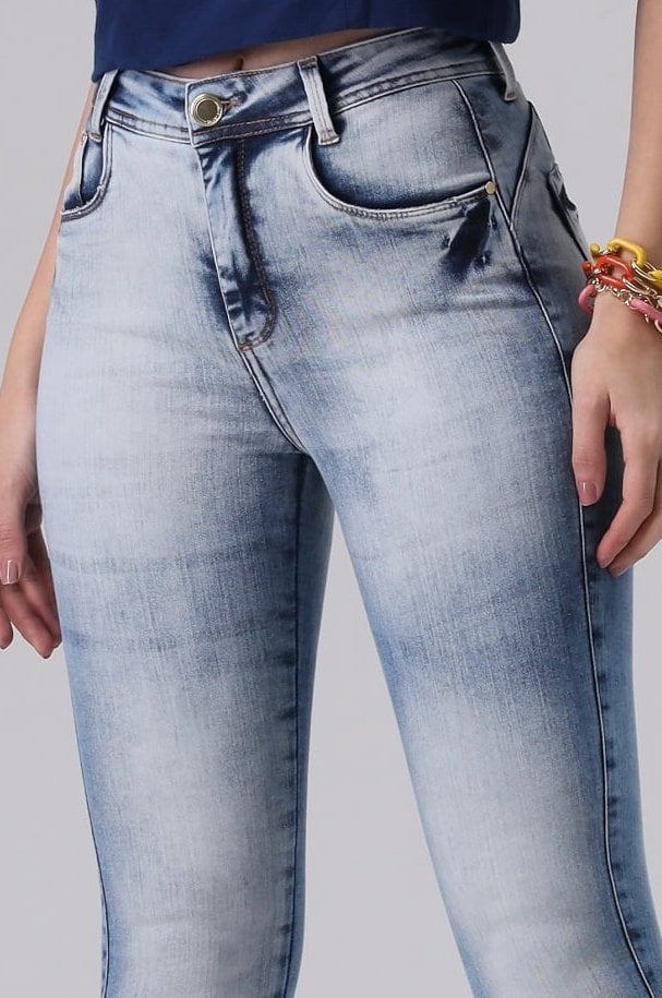 Calça jeans lipo levanta bumbum - R$ 145.00, cor Azul (cintura alta,  skinny) #160625, compre agora