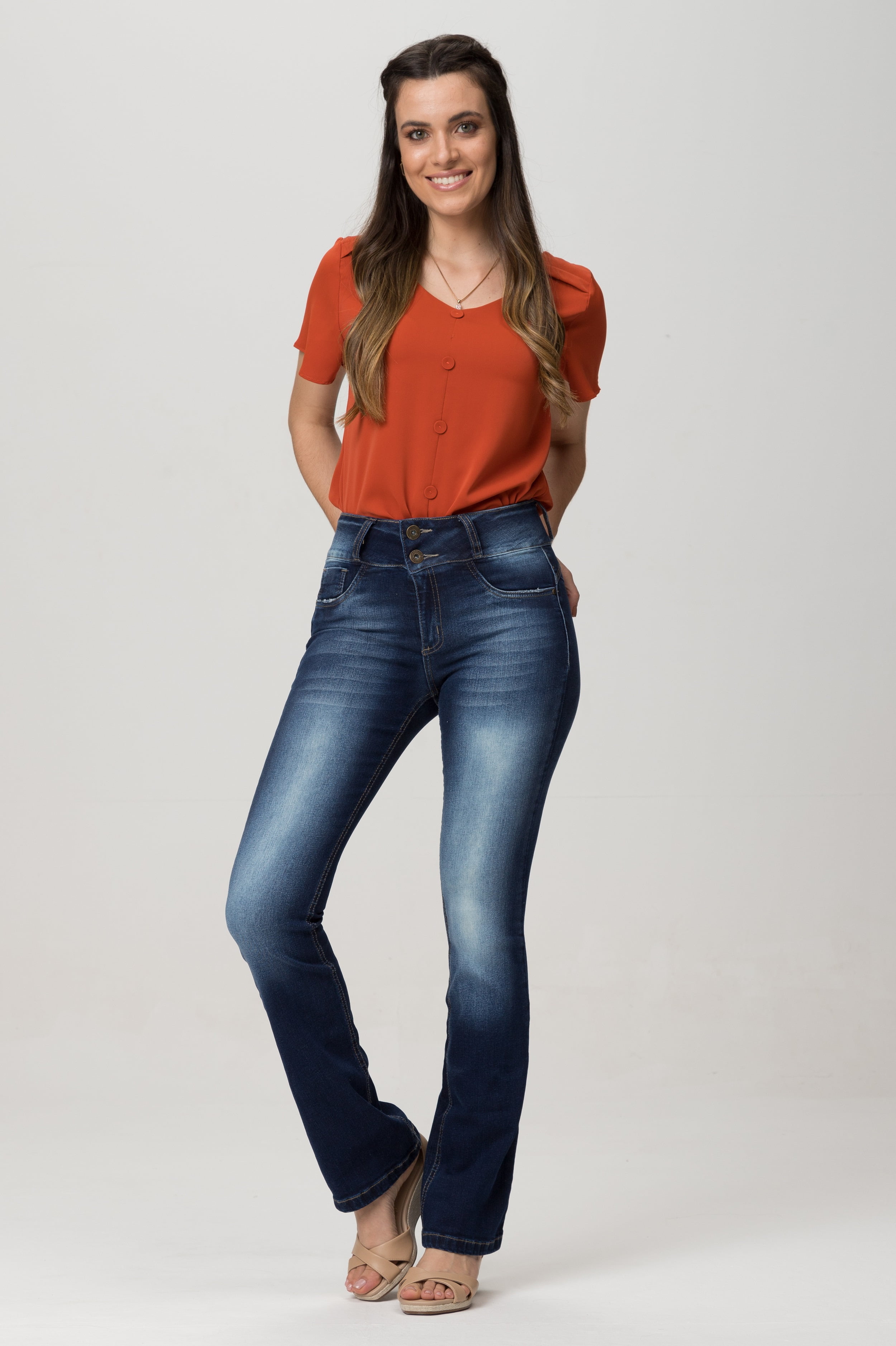 Calça Feminina Jeans Levanta Bumbum F2022168