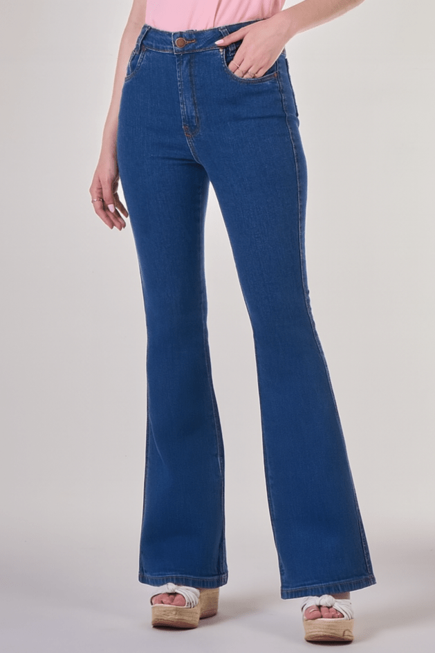 Calça Bootcut Feminina 24052
