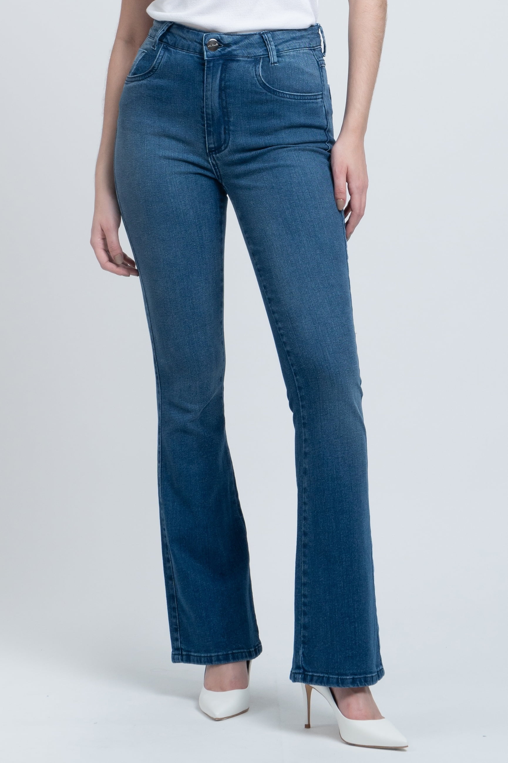 Calça Flare Jeans F24047