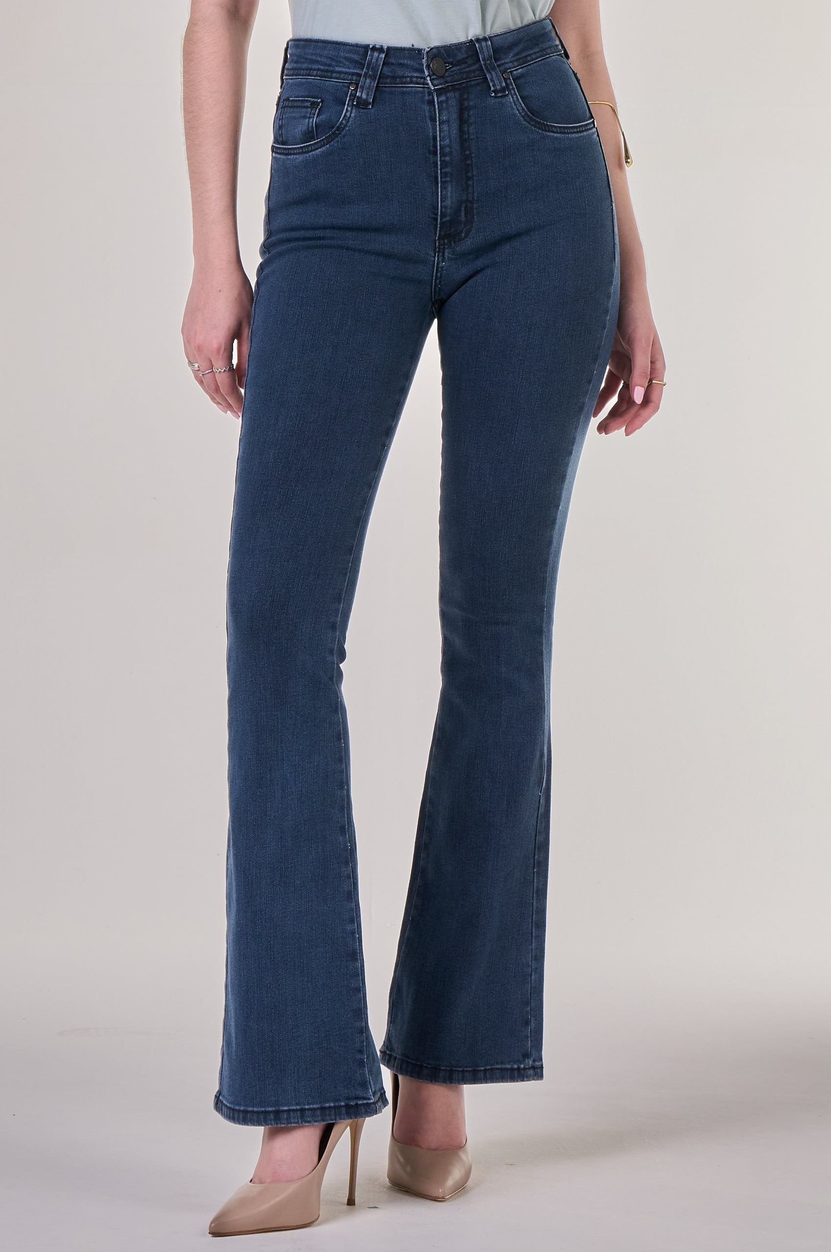 Calça Flare Jeans F24051