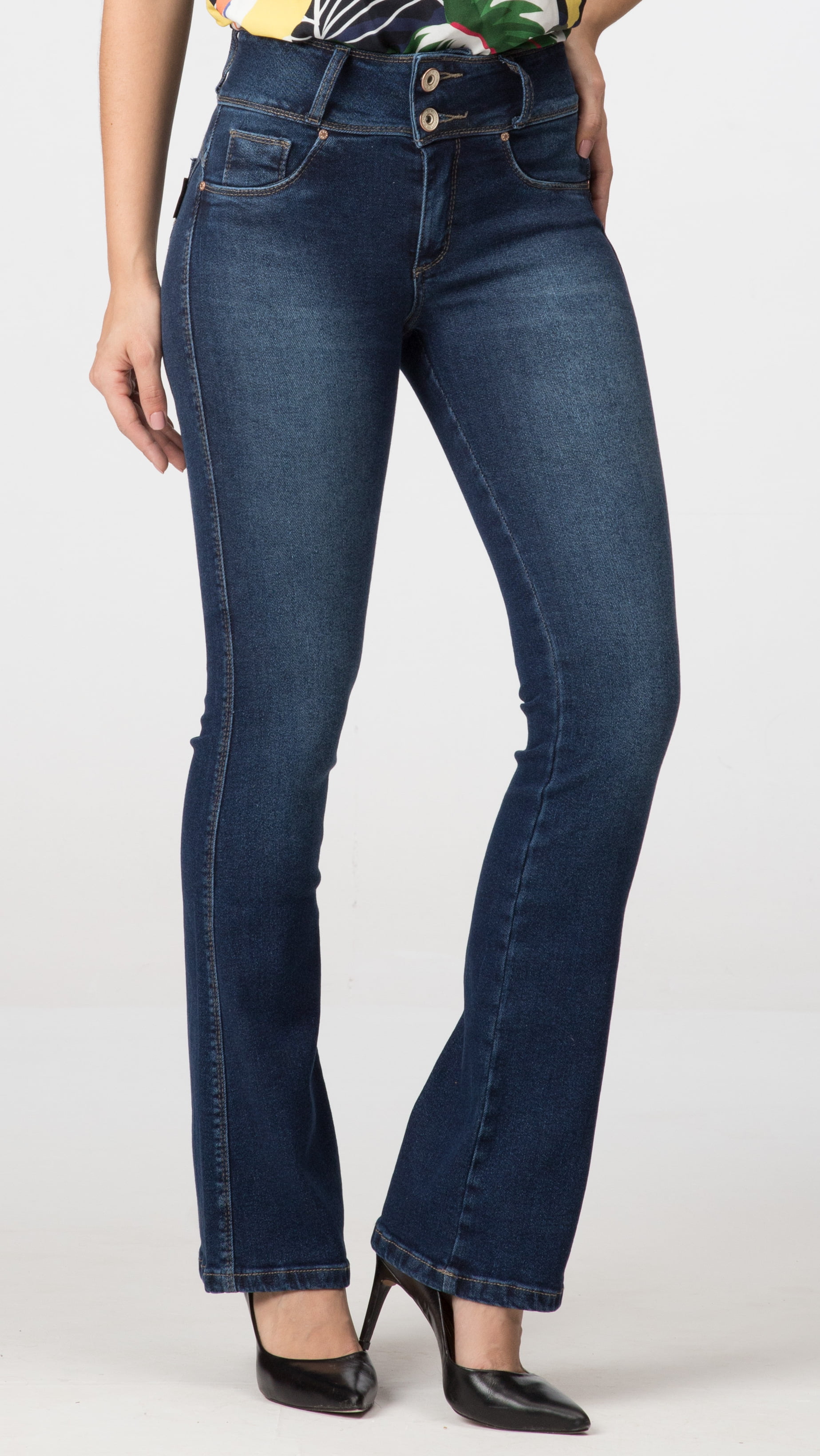 Calça Jeans Levanta Bumbum F2021034 - Oxiblue Jeans