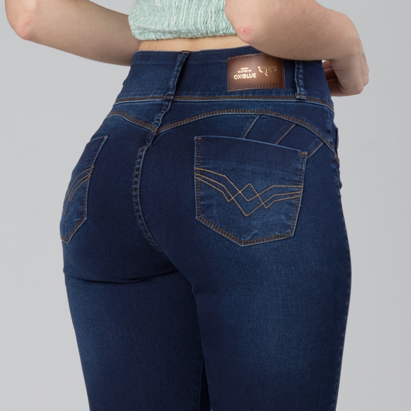 Calça Jeans Cintura Alta - Oxiblue Jeans