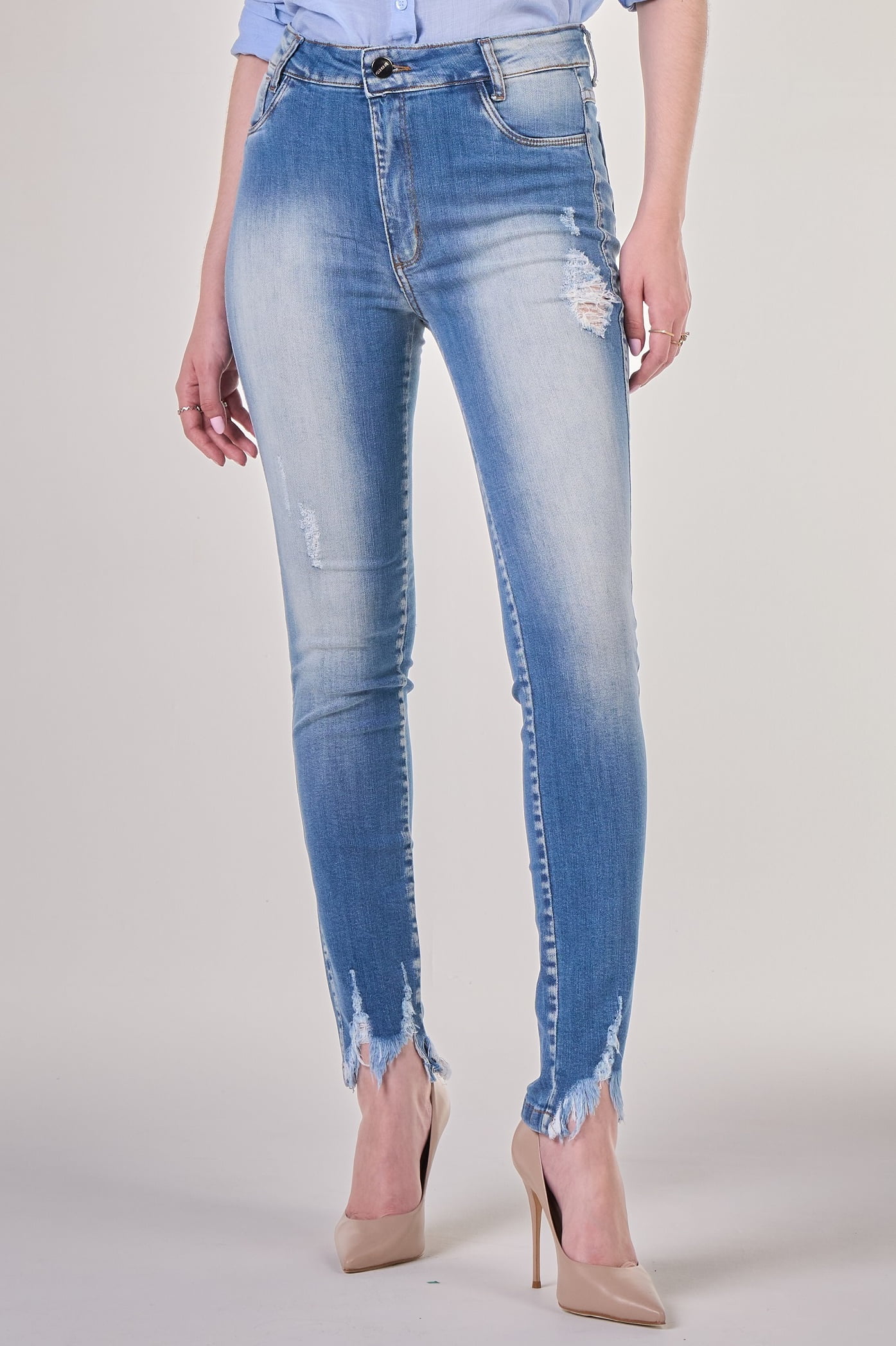 Calça Jeans Feminina Skinny F2021763