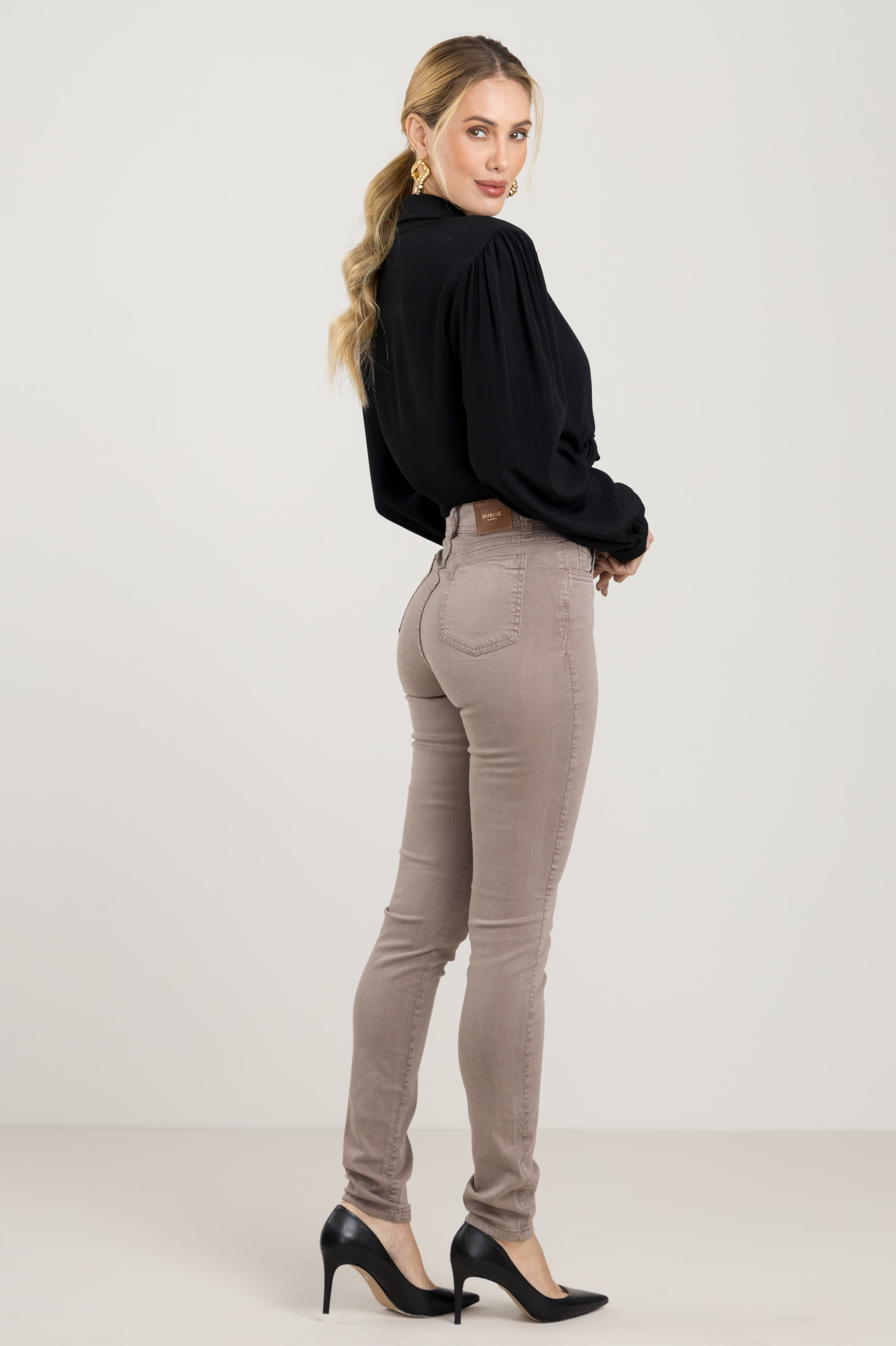 Calça Caqui Feminina