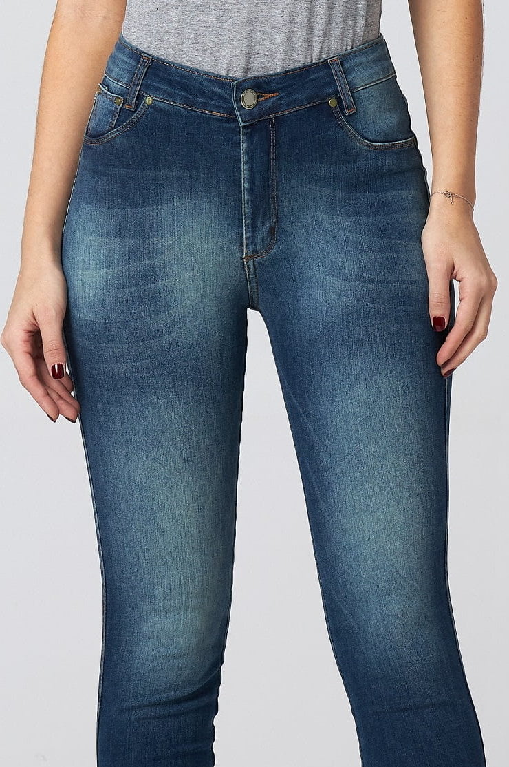 Calça Jeans Feminina Skinny F2022205 - Oxiblue Jeans