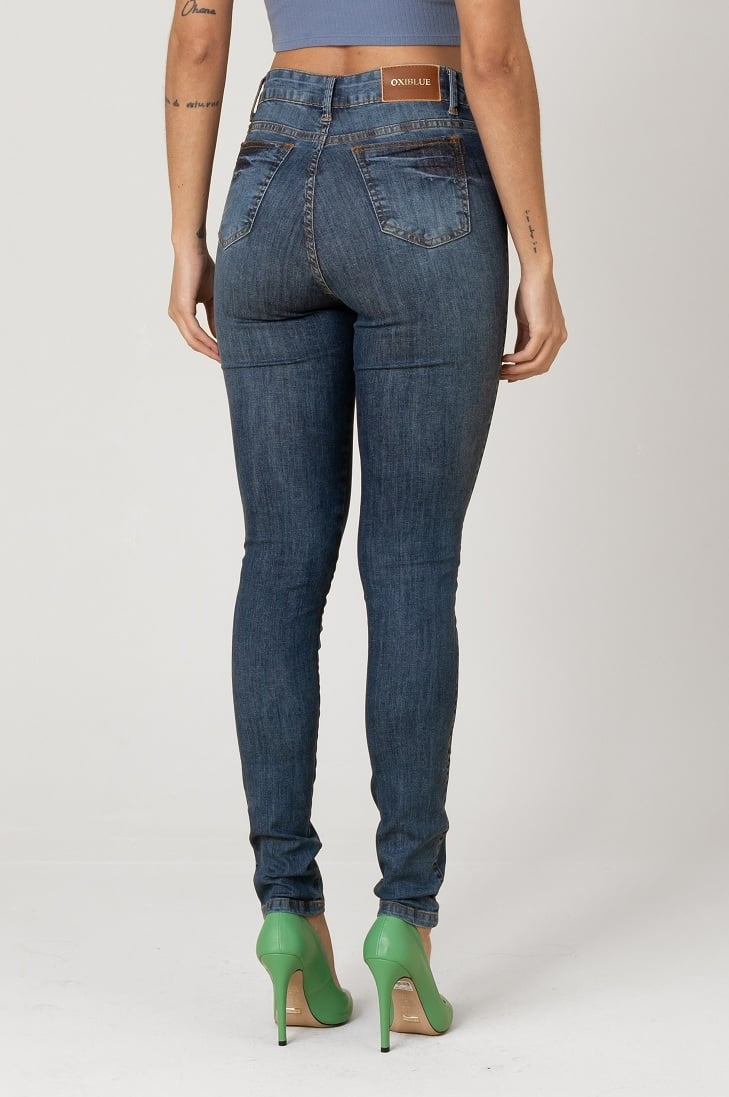 Calça Jeans Feminina Skinny F2023075 - Oxiblue Jeans