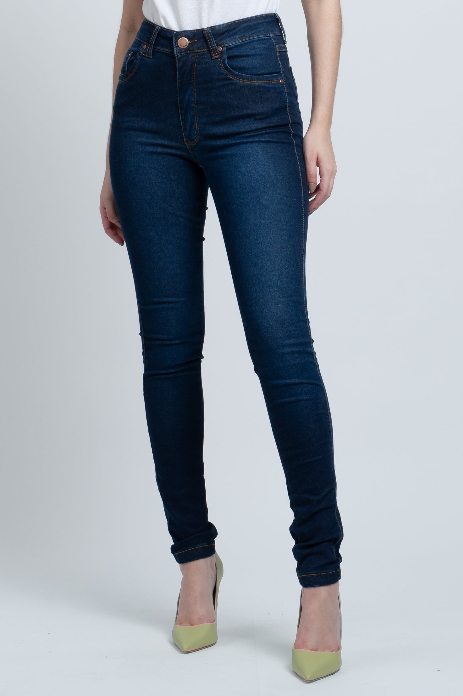 Calça Jeans Feminina Skinny F2925