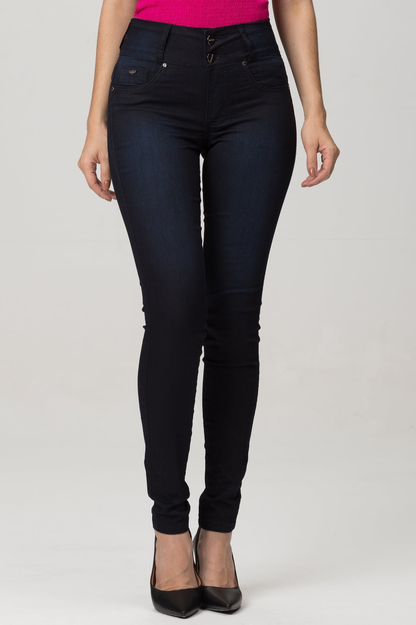 Calça Jeans Feminina Skinny Levanta Bumbum F2021810