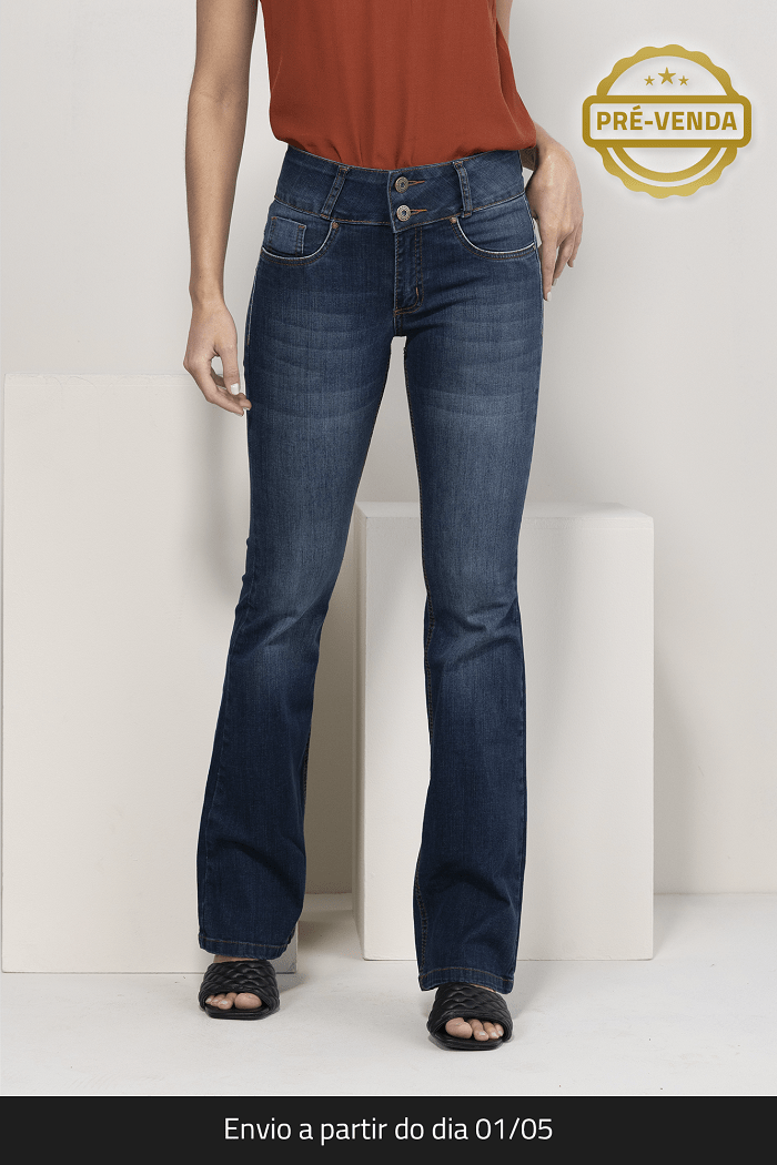 Calça Jeans Flare Levanta Bumbum F2022035