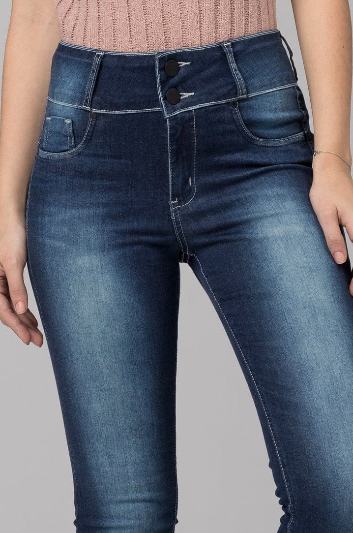 Calça Jeans Levanta Bumbum F2021071 - Oxiblue Jeans