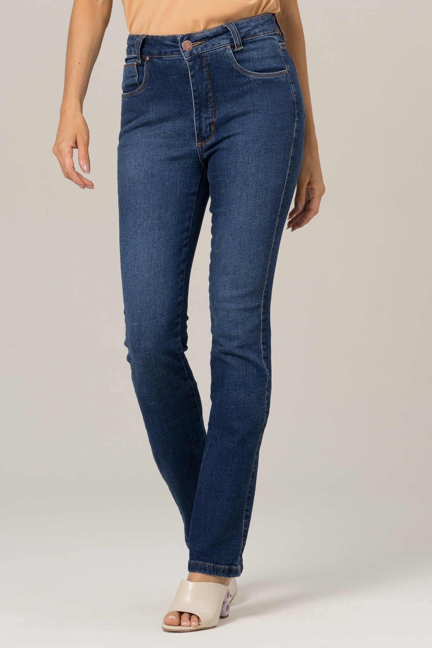 Calça Jeans Feminina Reta F2023090