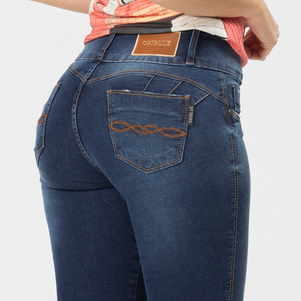 Calça Jeans Skinny Feminina Levanta Bumbum