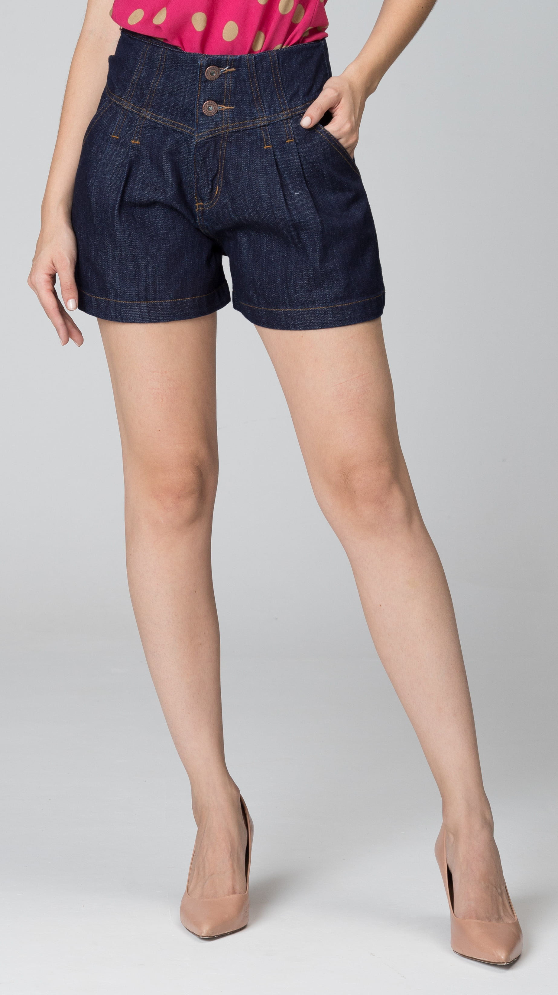 Shorts Jeans Feminino 
