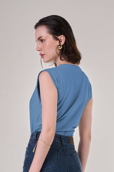 Regata Muscle Tee Azul Infinity La Marais Paris