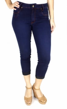 Calça Jeans Feminina Cropped CP002