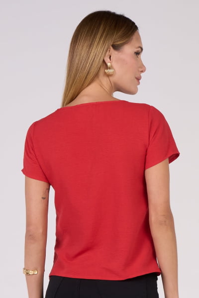 Blusa Feminina Vermelha CA25007RED