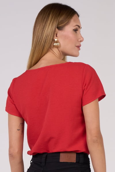 Blusa Feminina Vermelha CA25007RED