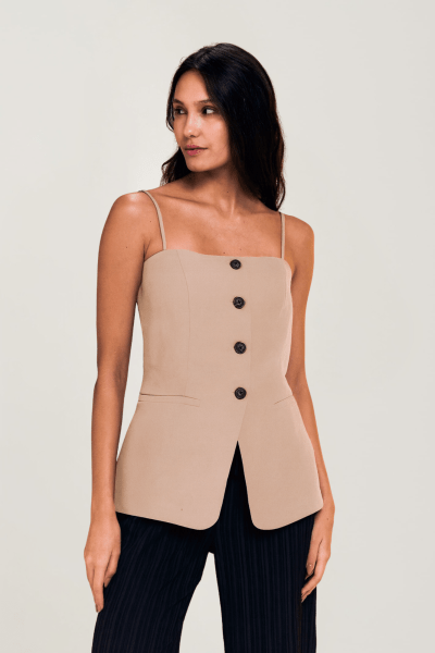 Blusa Feminina Bege BF36006