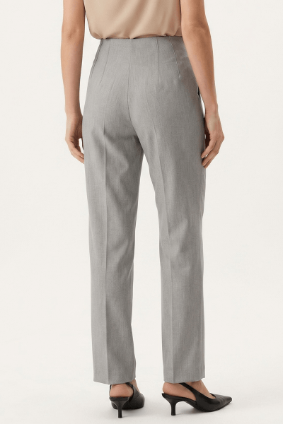 Calça Alfaiataria Reta Cinza Claro ALF1001CZ