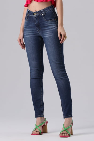 Calça Jeans Skinny Levanta Bumbum  F2022075