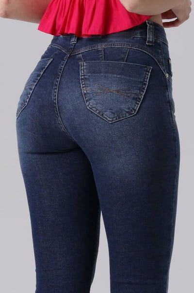 Calça Jeans Skinny Levanta Bumbum  F2022075