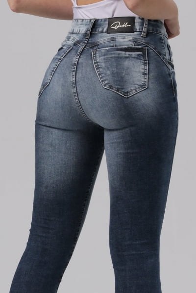 Calça Jeans Skinny Levanta Bumbum  F2022086