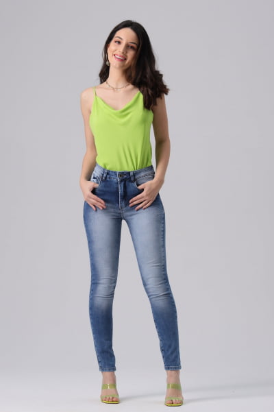 Calça Jeans Skinny Levanta Bumbum F2022095