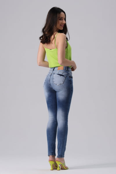 Calça Jeans Skinny Levanta Bumbum F2022095