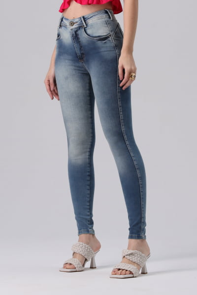 Calça Jeans Skinny Levanta Bumbum F2022134