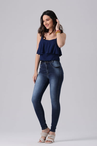 Calça Jeans Skinny Levanta Bumbum F2022133