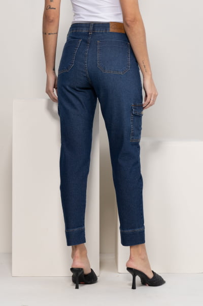 Calça Cargo Feminina Skinny Jeans F2866