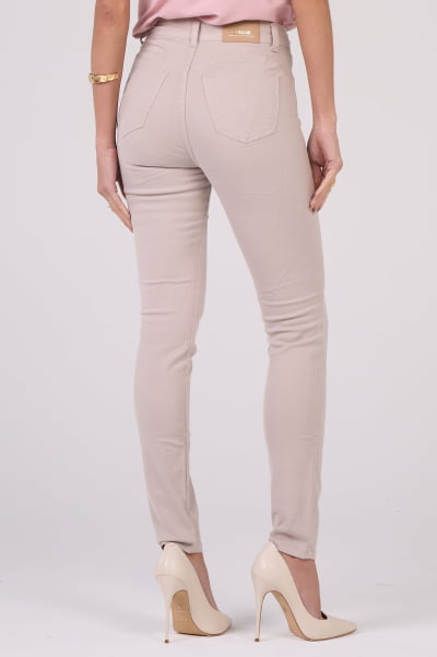 Calça de Sarja Feminina Areia Push Up F2900AR