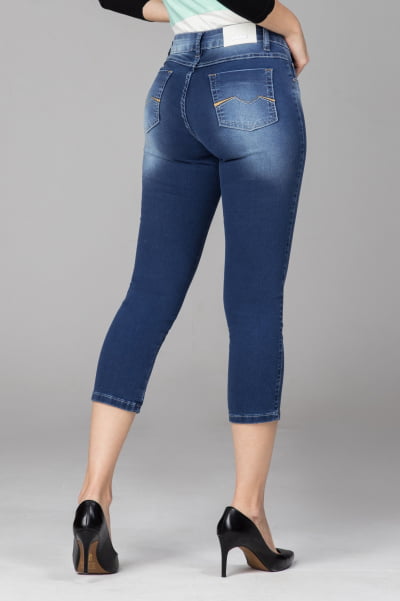 Calça Feminina Cropped Jeans CP013