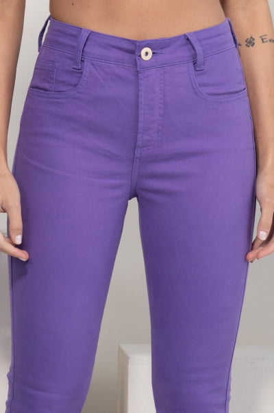 Calça Feminina Flare Roxa F2897RO