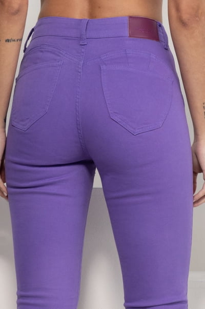 Calça Feminina Flare Roxa F2897RO