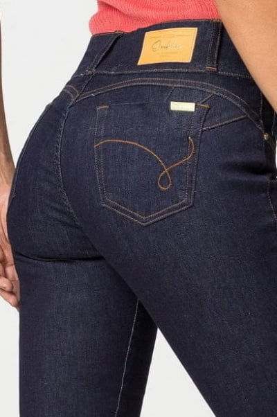 Calça Feminina Jeans Escuro F2022068