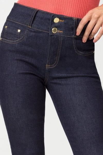 Calça Feminina Jeans Escuro F2022068