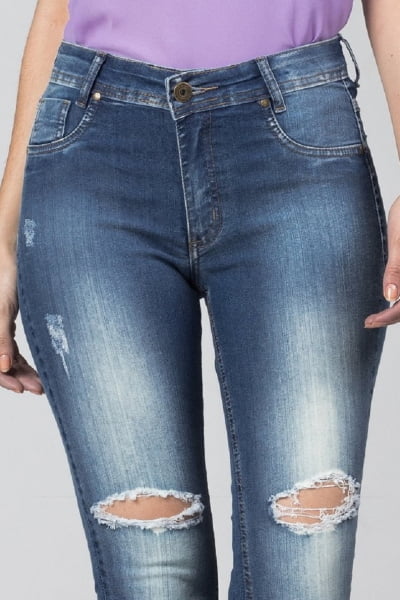 Calça Feminina Jeans Skinny F2022031
