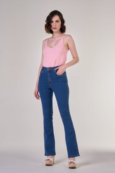 Calça Bootcut Feminina 24052