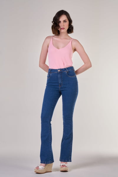 Calça Bootcut Feminina 24052