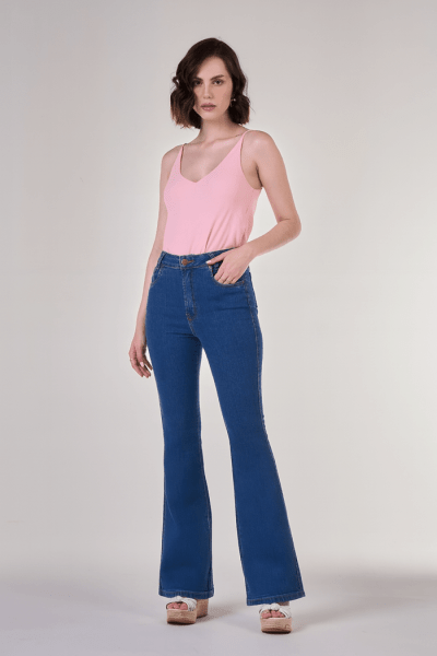 Calça Bootcut Feminina 24052