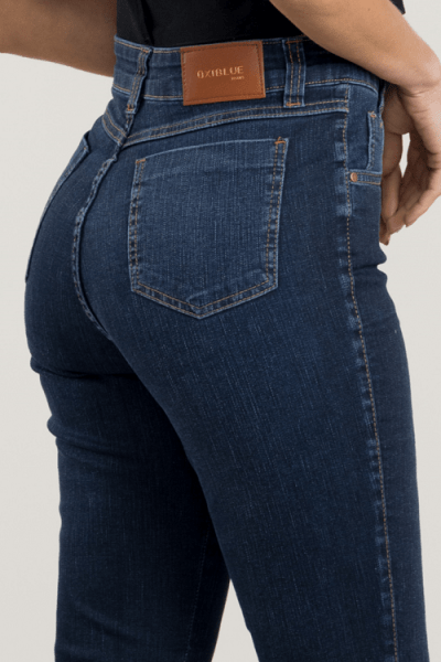 Calça Flare Jeans Azul Escuro F2023163